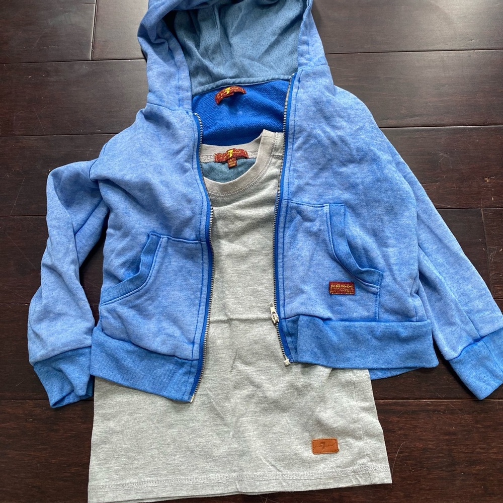 7 of all menkind. boys 4t outfit